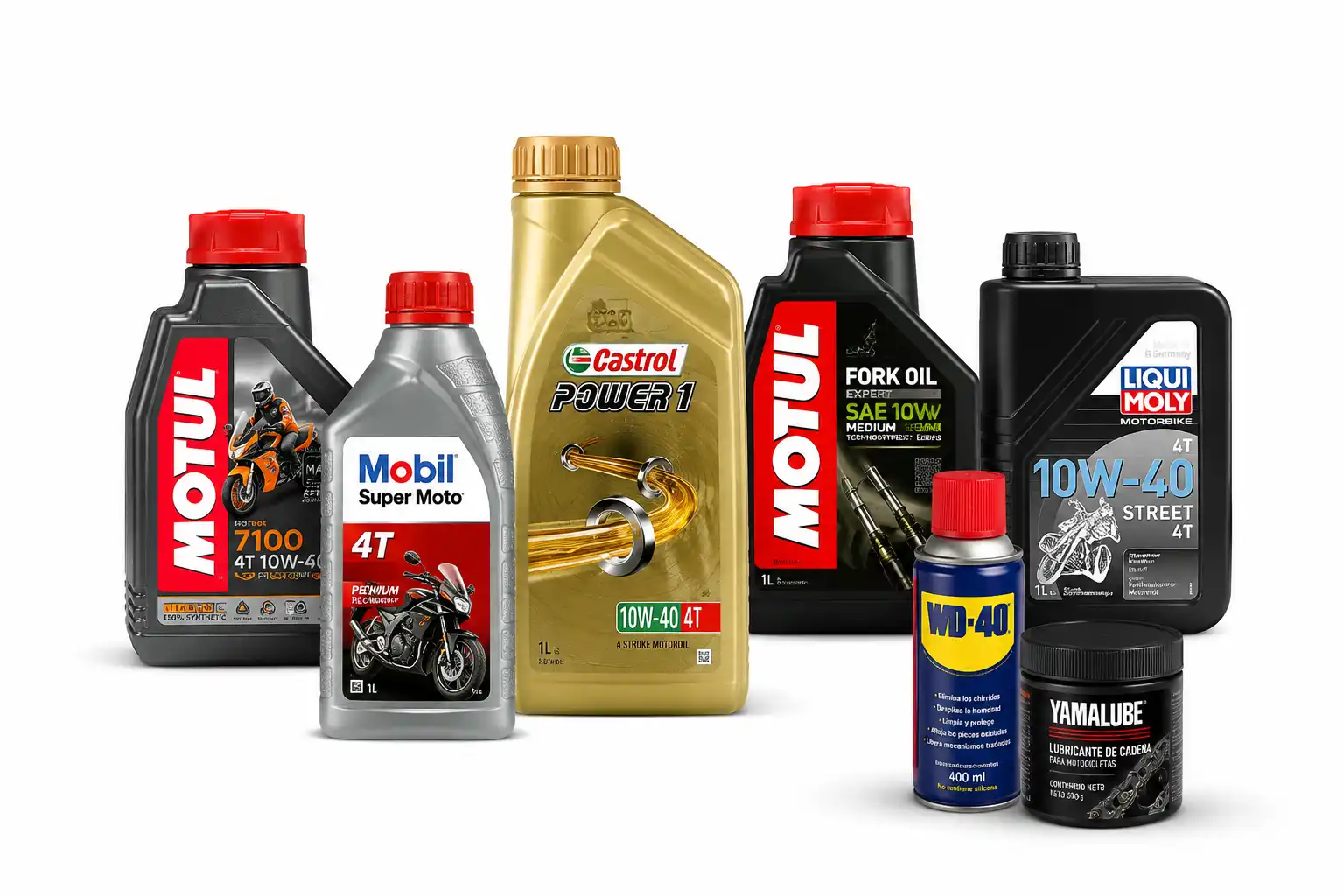Aceites y lubricantes para moto en MAG CONTINENTAL
