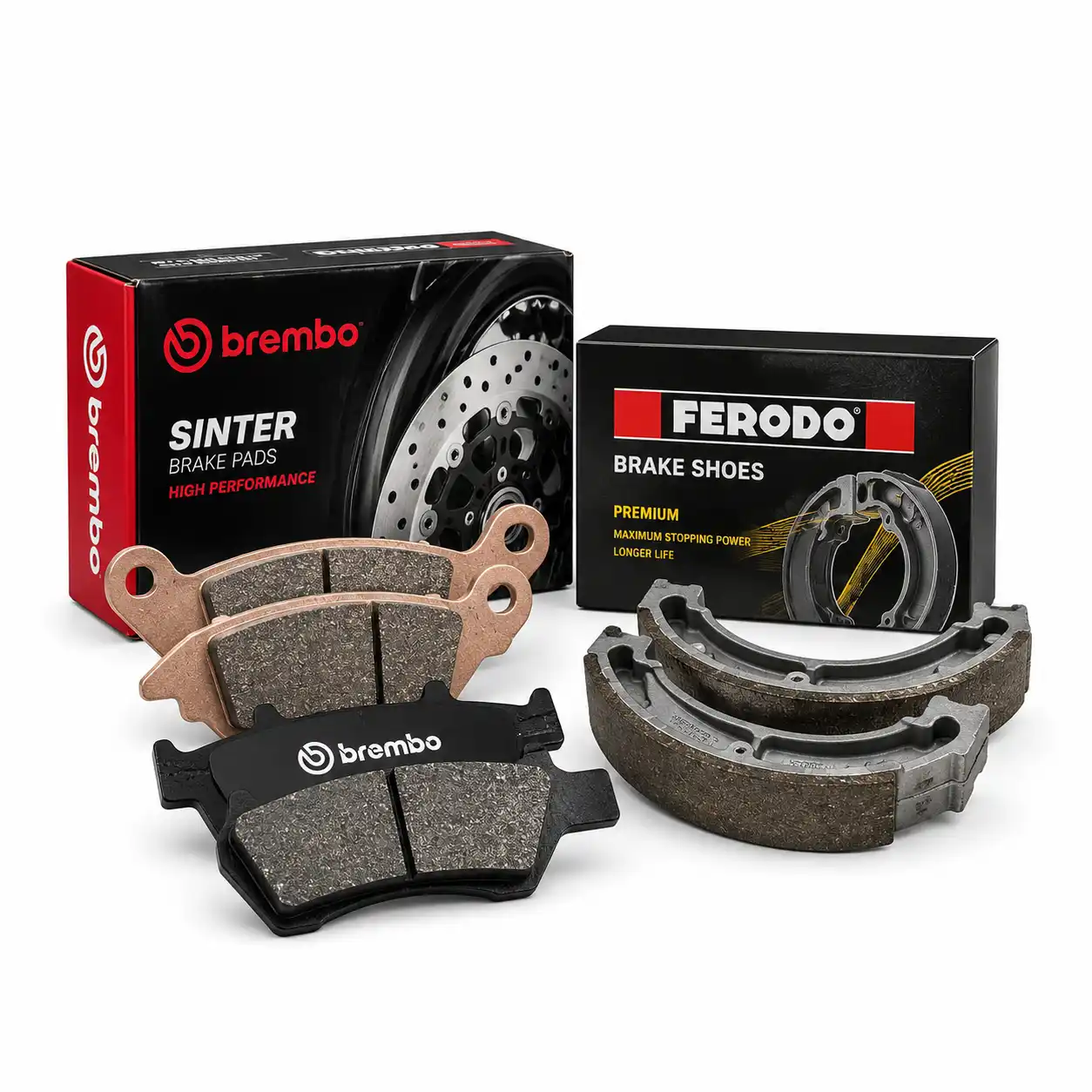 Pastillas y bandas de freno para moto en MAG CONTINENTAL