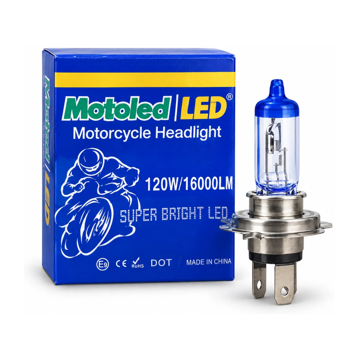 Bombillo LED para moto - 120W / 160.000 LUMENES